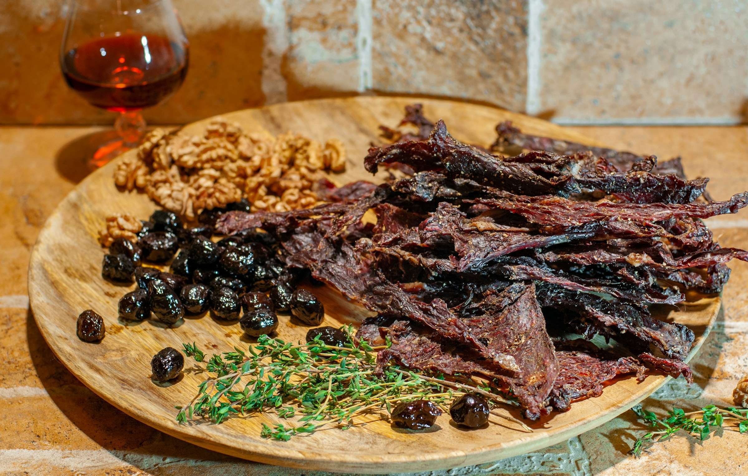 A plate of food